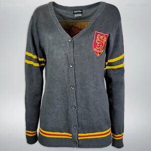 Harry Potter Wizarding World Gryffindor Cardigan Halloween Costume L